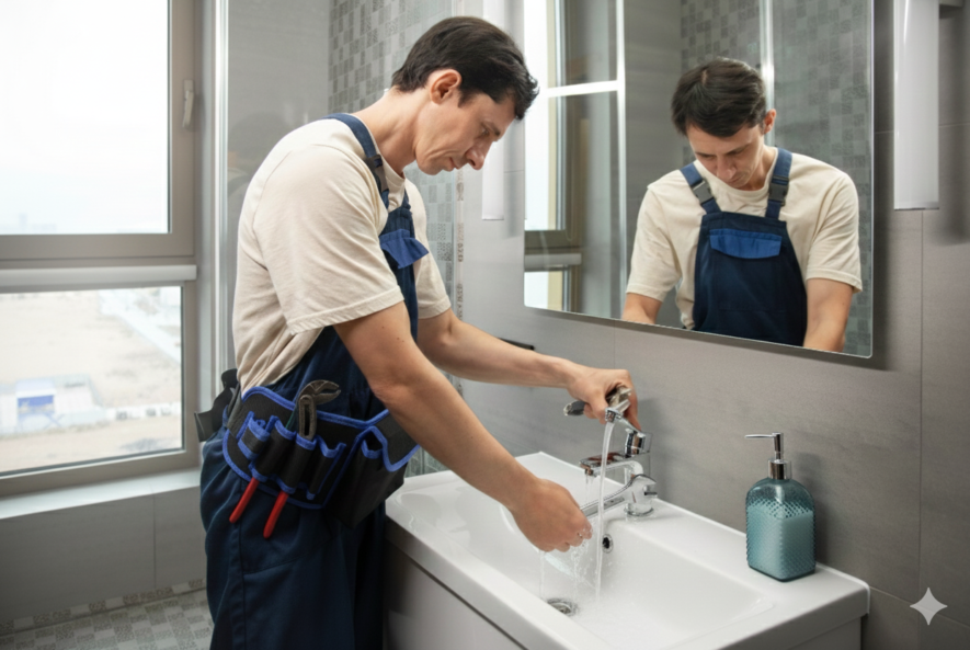 Professional installation of toilets, sinks, and faucets for proper function and durability.